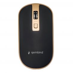Мышь беспроводная Gembird MUSW-4B-06-BG Black/Gold