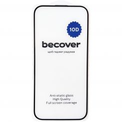 Защитное стекло BeCover для Apple iPhone 16 10D Black (712321) Защитное стекло BeCover для Apple iPhone 16 10D Black (712321)