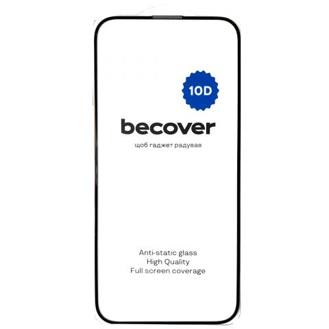 Защитное стекло BeCover для Apple iPhone 16 Plus 10D Black (712322) Защитное стекло BeCover для Apple iPhone 16 Plus 10D Black (712322)