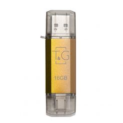 Флеш-накопитель USB 16GB Type-C T&G 009 Star Series Gold (TG009TC-16GGD)