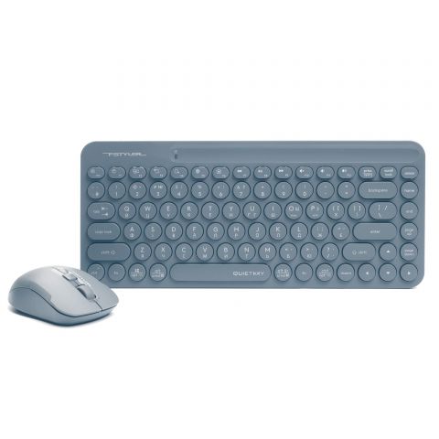 Комплект (клавиатура, мышь) беспроводной A4Tech FG3200 Air2 Blue
