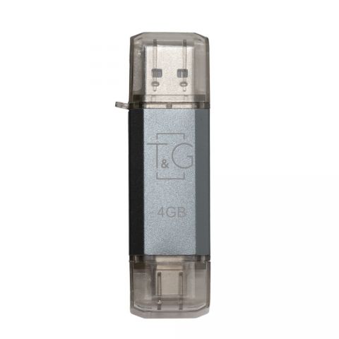 Флеш-накопитель USB 4GB Type-C T&G 009 Star Series Silver (TG009TC-4GSL)