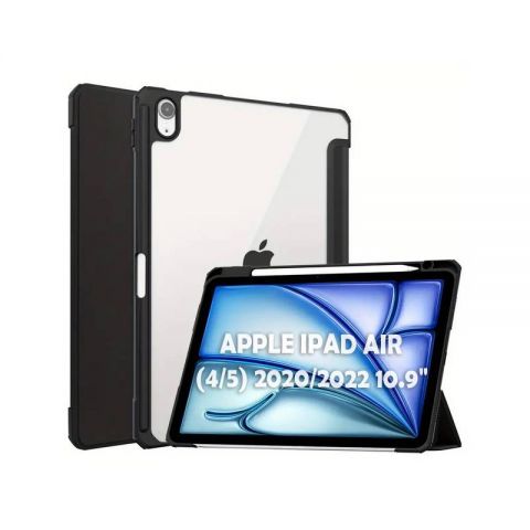 Чeхол-книжка BeCover Soft Edge TPU с креплением Apple Pencil для Apple iPad Air (4/5) 2020/2022 10.9 Чeхол-книжка BeCover Soft Edge TPU с креплением Apple Pencil для Apple iPad Air (4/5) 2020/2022 10.9