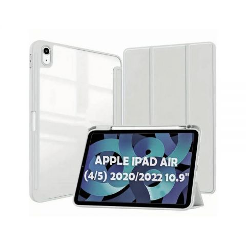 Чeхол-книжка BeCover Soft Edge TPU с креплением Apple Pencil для Apple iPad Air (4/5) 2020/2022 10.9 Чeхол-книжка BeCover Soft Edge TPU с креплением Apple Pencil для Apple iPad Air (4/5) 2020/2022 10.9