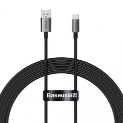 Кабель Baseus Superior Fast Charging USB-C-Lightning, 1м Black (6932172631970)