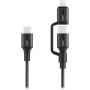 Кабель Promate USB Type-C - USB Type-C Lightning (M/M), 3A, 60W, 1.2 м, Black (powerlink-cci.black)