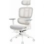 Кресло офисное Officepro Skyline Footrest OC750-W-LG-LG White/Light Gray Кресло офисное Officepro Skyline Footrest OC750-W-LG-LG White/Light Gray