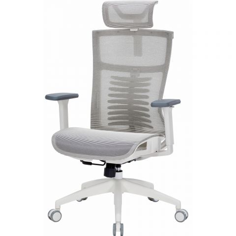 Кресло офисное Officepro Balance OC620-W-LG-LG White/Dark Gray Кресло офисное Officepro Balance OC620-W-LG-LG White/Dark Gray