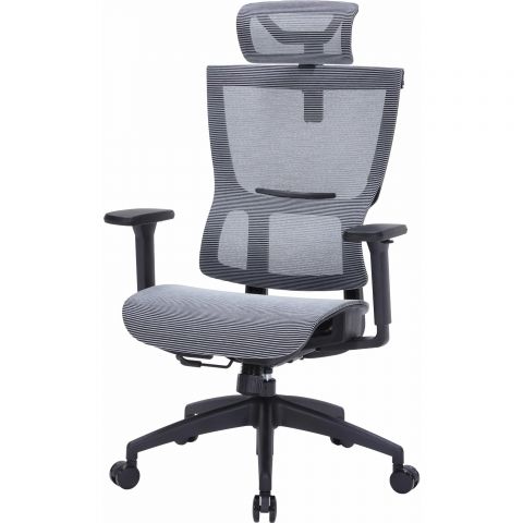 Кресло офисное Officepro Elegant OC660-B-DG-DG Black/Dark Gray Кресло офисное Officepro Elegant OC660-B-DG-DG Black/Dark Gray