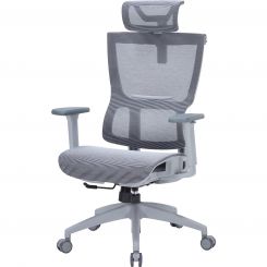 Кресло офисное Officepro Elegant OC660-G-DG-DG Gray/Dark Gray Кресло офисное Officepro Elegant OC660-G-DG-DG Gray/Dark Gray