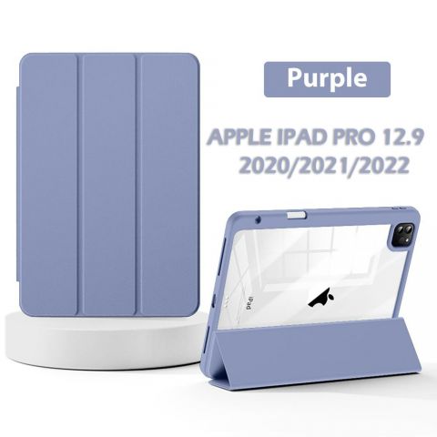 Чeхол-книжка BeCover Soft Edge TPU с креплением Apple Pencil для Apple iPad Pro 12.9 2020/2021/2022 Purple (711710) Чeхол-книжка BeCover Soft Edge TPU с креплением Apple Pencil для Apple iPad Pro 12.9 2020/2021/2022 Purple (711710)