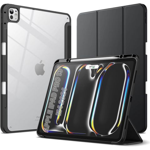 Чeхол-книжка BeCover Soft Edge TPU с креплением Apple Pencil для Apple iPad Pro 13 Чeхол-книжка BeCover Soft Edge TPU с креплением Apple Pencil для Apple iPad Pro 13