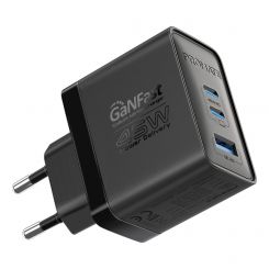 Зарядное устройство Promate PowerPort 45W Black