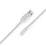 Кабель Promate xCord-Ai200 USB - Lightning (M/M), 2 A, 2 м, White Кабель Promate xCord-Ai200 USB - Lightning (M/M), 2 A, 2 м, White