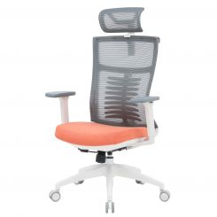 Кресло офисное OfficePro Balance OC550-W-DG-OR White/Dark Gray/Orange Кресло офисное OfficePro Balance OC550-W-DG-OR White/Dark Gray/Orange