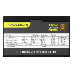 Блок Питания ProLogix GM750B 750W 80+ Bronze
