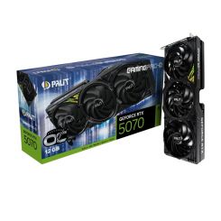 Видеокарта GF RTX 5070 12GB GDDR7 GamingPro-S OC Palit (NE75070T19K9-GB2050U)