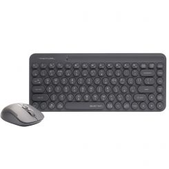 Комплект (клавиатура, мышь) беспроводной A4Tech FG3200 Air2 Grey