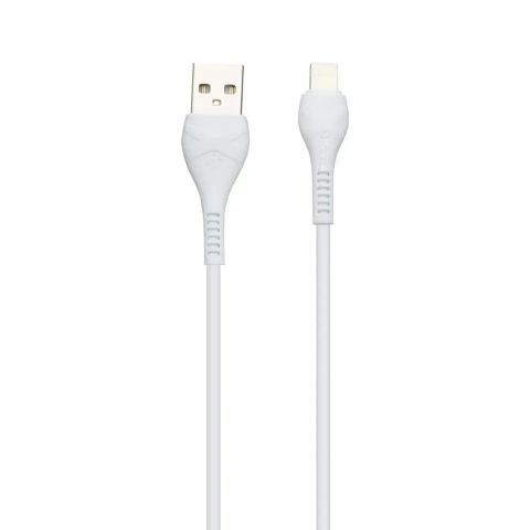 Кабель Hoco X37 Cool Power Charging USB - Lightning, 1 м, White (6931474710499)