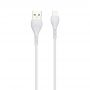 Кабель Hoco X37 Cool Power Charging USB - Lightning, 1 м, White (6931474710499)