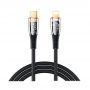 Кабель Remax RC-C061 Explore USB Type-C - Lightning (M/M), 20W, 1.2 м, Black (6954851206712)