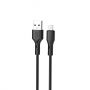 Кабель XO NB230-AC USB - USB Type-C (M/M), 1 м, Black (6920680833443)