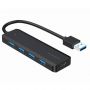 USB-хаб Cablexpert 4 ports USB 3.1 Black (UHB-U3P4P-02)