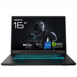 Ноутбук Gigabyte A16 (CVHI3UA864SD) Black Steel