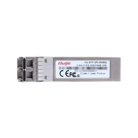 Модуль SFP Ruijie XG-SFP-SR-MM850 1шт (10GBASE-SR, SFP+ Transceiver, MM (850nm, 300m, LC)) Модуль SFP Ruijie XG-SFP-SR-MM850 1шт (10GBASE-SR, SFP+ Transceiver, MM (850nm, 300m, LC))