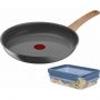 Сковорода Tefal Renew 26 см + контейнер 0.8л Tefal Master Seal Eco (C4250543)