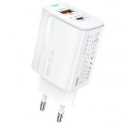 Зарядное устройство Foneng EU66 (USBх3A, USB-Cх3A,) 20W White (EU66-CH-W)