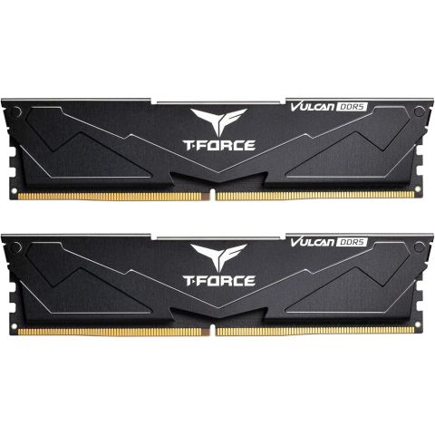 Модуль пам`ятi DDR5 2x16GB/6000 Team T-Force Vulcan Black (FLBD532G6000HC38JDC01)