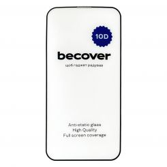 Защитное стекло BeCover для Apple iPhone 14 10D Black (711325) Защитное стекло BeCover для Apple iPhone 14 10D Black (711325)