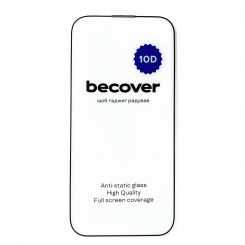 Защитное стекло BeCover для Apple iPhone 14 Pro 10D Black (711327) Защитное стекло BeCover для Apple iPhone 14 Pro 10D Black (711327)