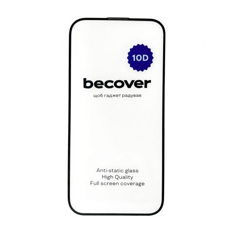 Защитное стекло BeCover для Apple iPhone 15 Pro 10D Black (711331) Защитное стекло BeCover для Apple iPhone 15 Pro 10D Black (711331)