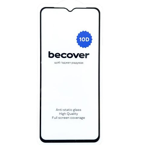 Защитное стекло BeCover для Honor X6a 10D Black (711333) Защитное стекло BeCover для Honor X6a 10D Black (711333)