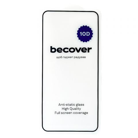 Защитное стекло BeCover для Xiaomi Redmi Note 12 4G 10D Black (711373) Защитное стекло BeCover для Xiaomi Redmi Note 12 4G 10D Black (711373)