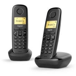 Радиотелефон DECT Gigaset A170 DUO Black (L36852-H2802-R201)