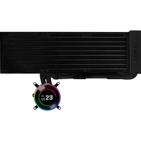 Система водяного охлаждения Lian Li HydroShift II LCD-C 360 Fanless Black (G89.GHS2LCD36B.00)