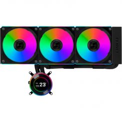 Система водяного охлаждения Lian Li HydroShift II LCD-C 360CL Black (G89.GHS2LCD36RB.00)