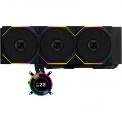 Система водяного охлаждения Lian Li HydroShift II LCD-C 360TL Black (G89.GHS2LCD36TB.00)
