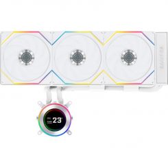 Система водяного охлаждения Lian Li HydroShift II LCD-C 360TL White (G89.GHS2LCD36TW.00)