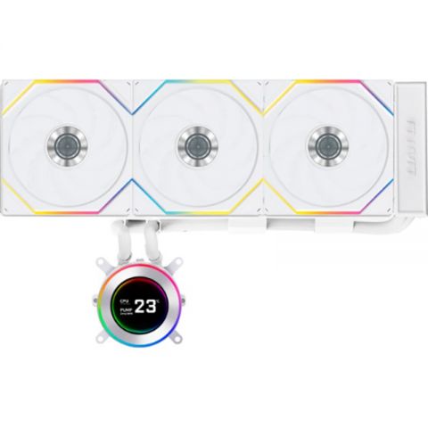 Система водяного охлаждения Lian Li HydroShift II LCD-C 360TL White (G89.GHS2LCD36TW.00)