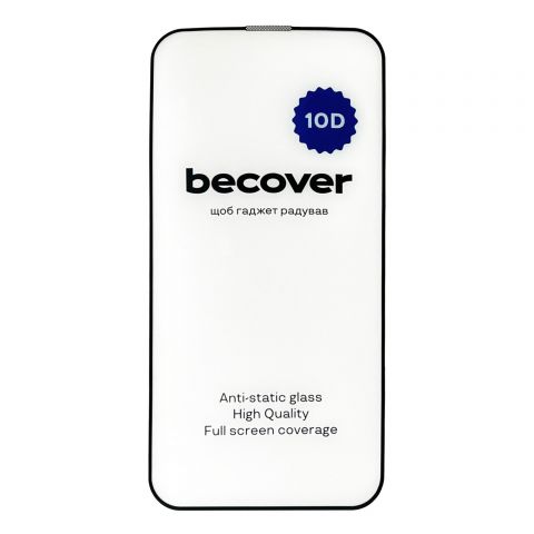 Защитное стекло BeCover для Apple iPhone 13 Pro 10D Black (711514) Защитное стекло BeCover для Apple iPhone 13 Pro 10D Black (711514)
