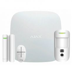 Комплект охранной сигнализации Ajax StarterKit Cam HDR White