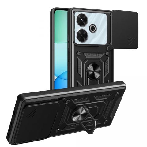 Чeхол-накладка BeCover Military для Xiaomi Redmi 13 Black (711551) Чeхол-накладка BeCover Military для Xiaomi Redmi 13 Black (711551)