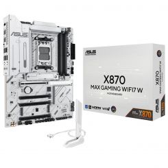 Материнская плата Asus X870 Max Gaming WiFi7 White Socket AM5