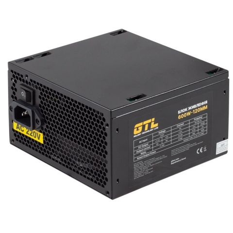 Блок питания GTL Gaming Star (GTLGS600BK) 600W