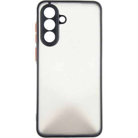 Чeхол-накладка Dengos Matt для Samsung Galaxy A36 SM-A366 Black (DG-TPU-MATT-165)