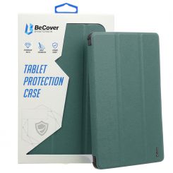 Чeхол-книжка BeCover Tri Fold Soft TPU с креплением Apple Pencil для Apple iPad Pro 11 2020/2021/2022 Dark Green (711110) Чeхол-книжка BeCover Tri Fold Soft TPU с креплением Apple Pencil для Apple iPad Pro 11 2020/2021/2022 Dark Green (711110)